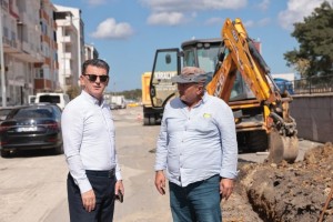 Başkan Çetin Üstyapı ve Altyapı Çalışmalarını İnceledi